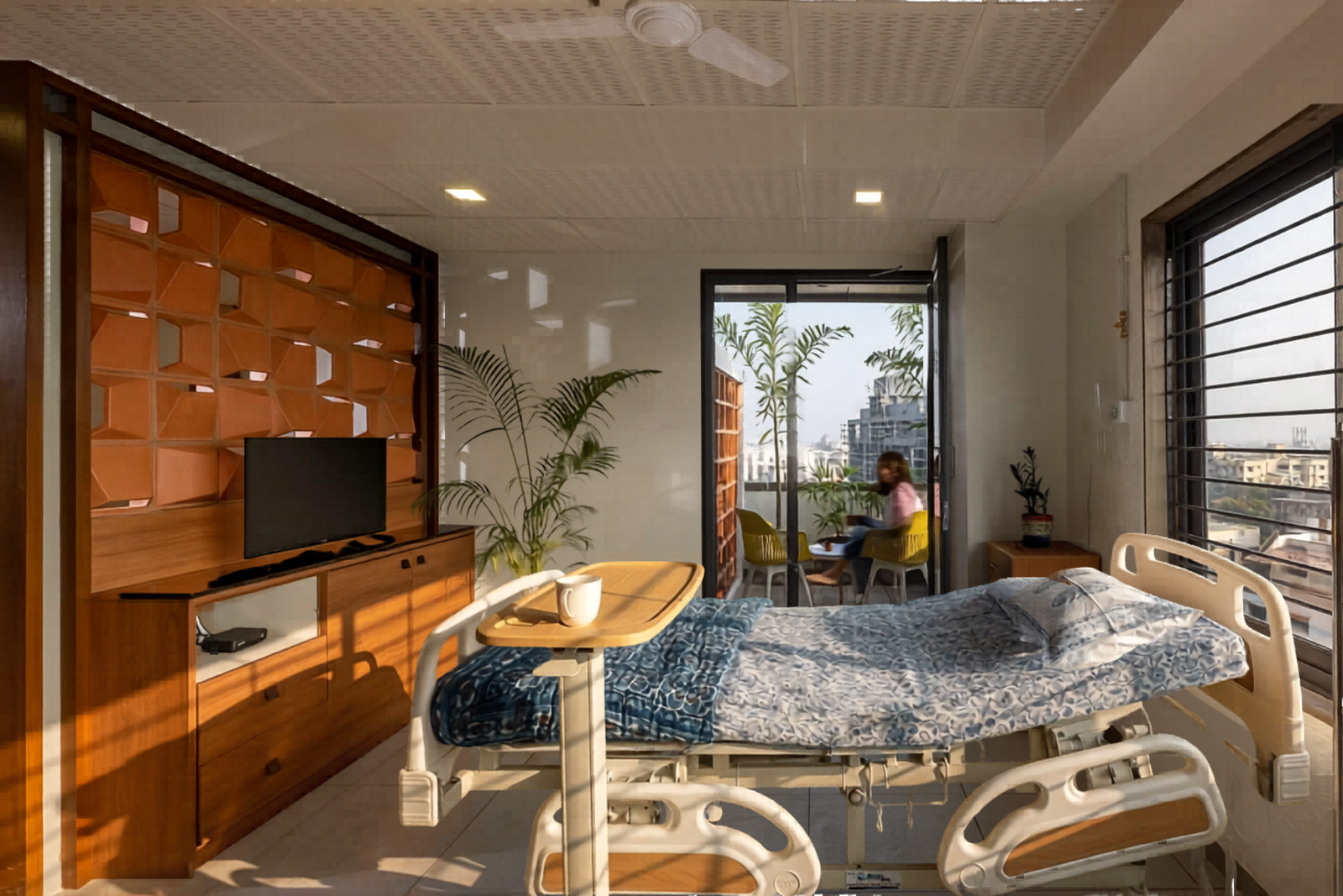 Spacious Patient Rooms